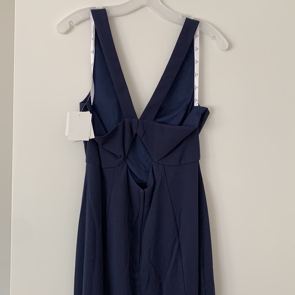 Navy blue bridesmaid dress - Picture 2 of 2